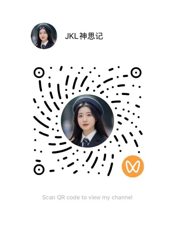 JKL 神思记视频号二维码