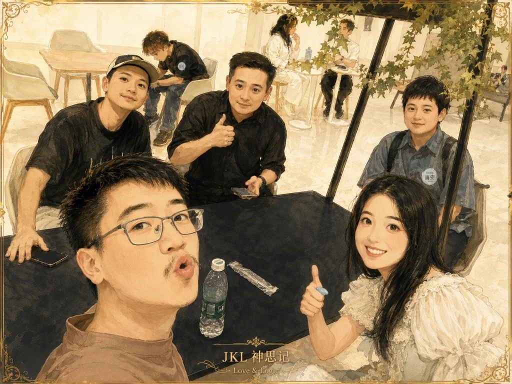 AI神思会第 01 期线下聚会成员合影