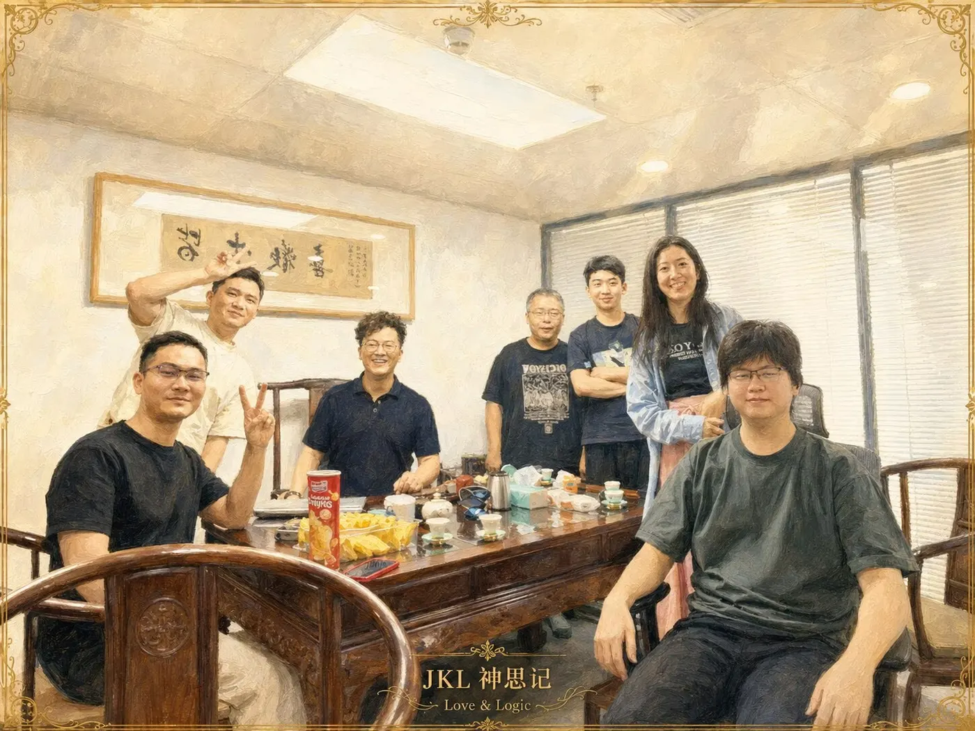 AI神思会第 06 期深圳场成员合影